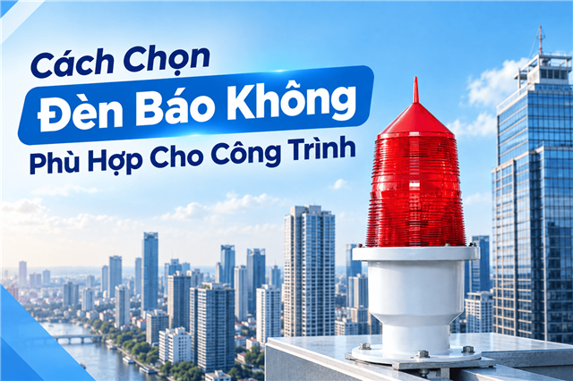 Cách Chọn Đèn Báo Không Phù Hợp Cho Công Trình