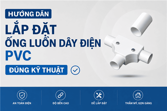 Hướng Dẫn Lắp Đặt Ống Luồn Dây Điện Pvc Đúng Kỹ Thuật