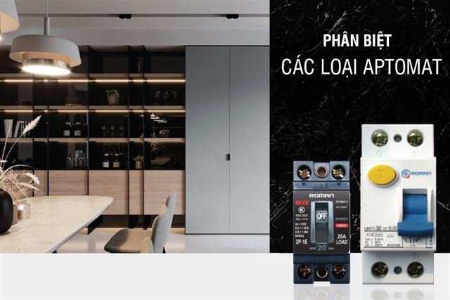 Aptomat: Chức năng, cách phân biệt đầy đủ nhất