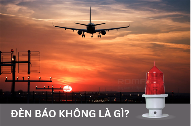Đèn báo không là gì? Tiêu chuẩn lắp đặt đèn báo không tòa nhà