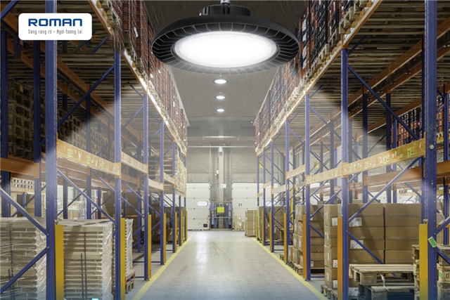 5 lợi ích hàng đầu của chiếu sáng công nghiệp