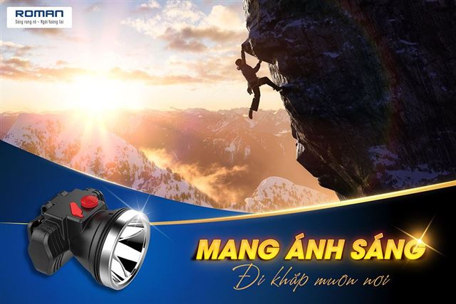 Đèn đội đầu siêu sáng - Mang ánh sáng đi khắp muôn nơi