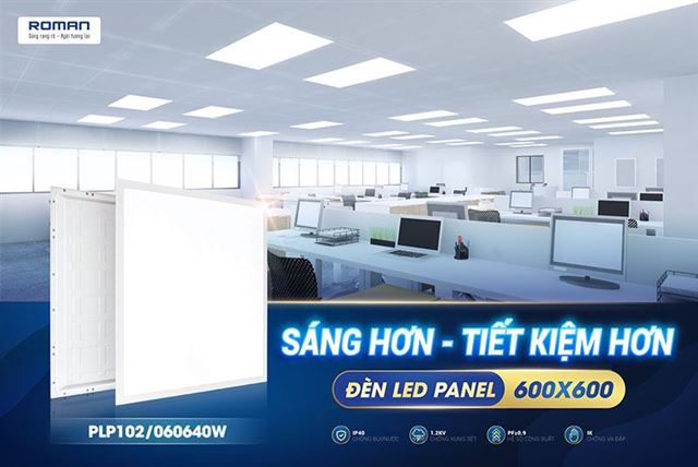 Đèn led panel là gì? Ứng dụng của đèn led panel trong chiếu sáng hiện nay