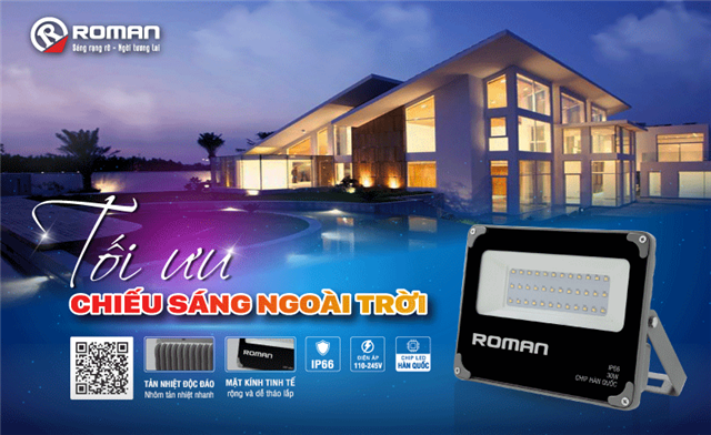 Nên mua đèn pha LED ngoài trời hãng nào tốt?