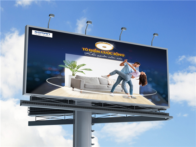 Đèn rọi bảng hiệu ngoài trời và những điều cần biết 