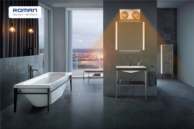 Hướng dẫn cách sử dụng đèn sưởi nhà tắm an toàn và hiệu quả