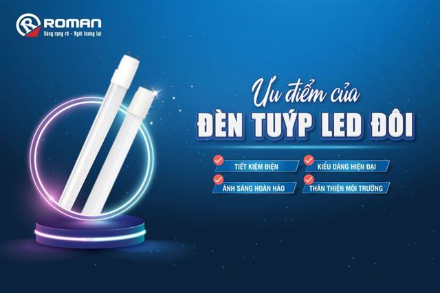 Những điều cần biết về đèn tuýp LED đôi