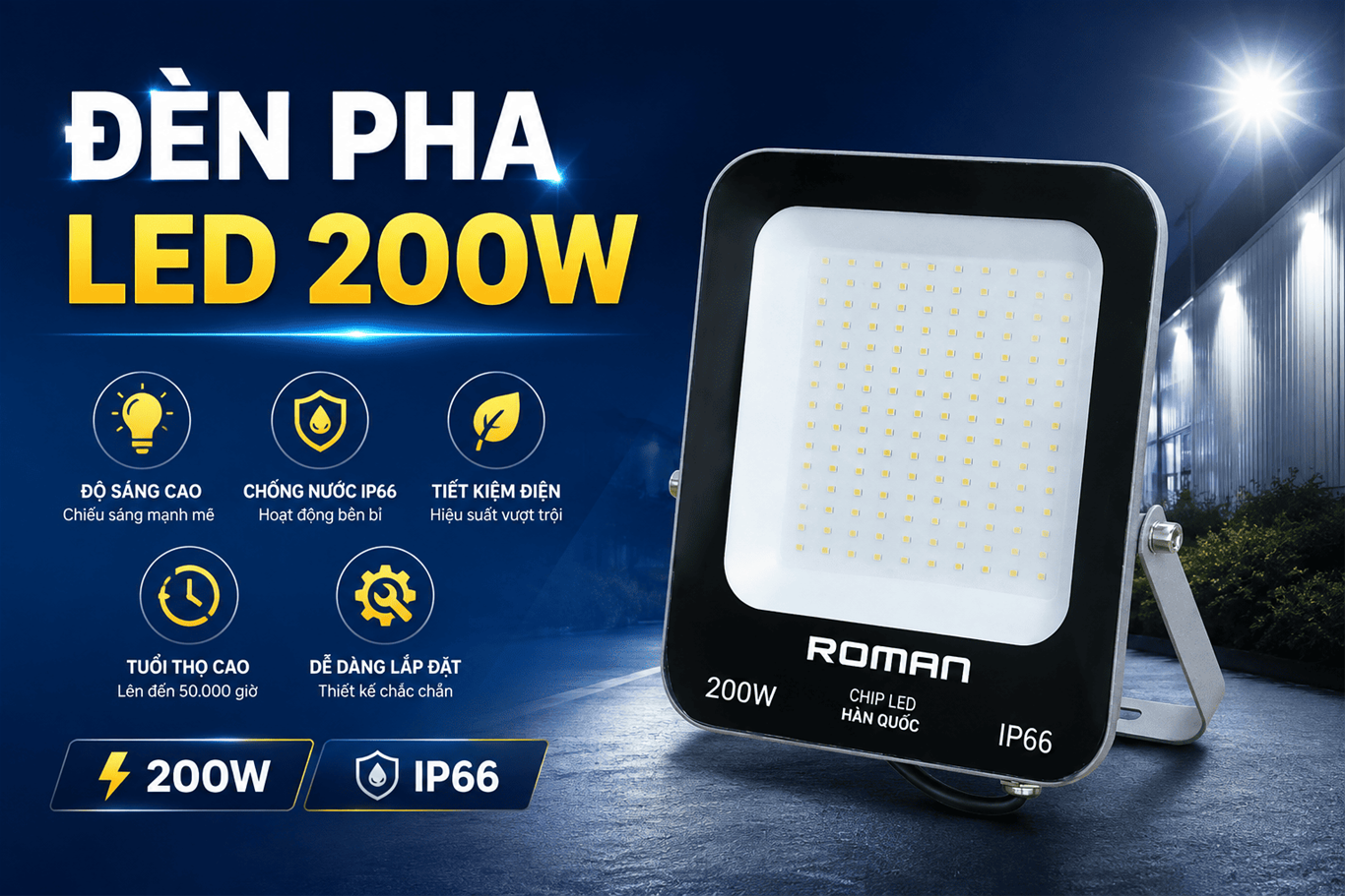 den pha led 200w
