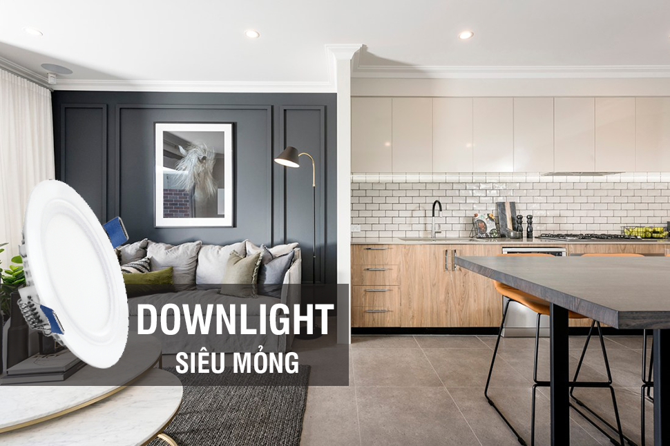 den led downlight sieu mong
