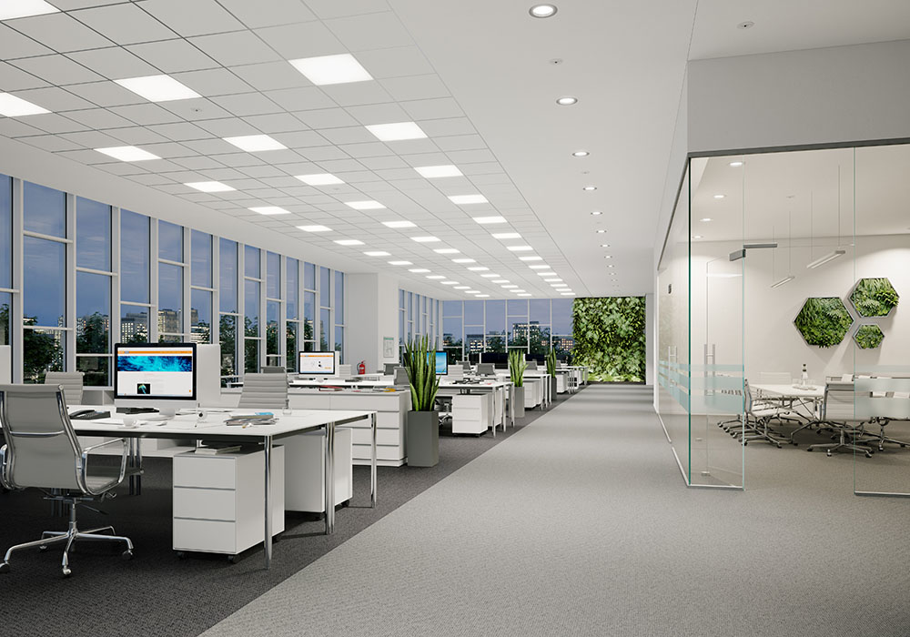 Cách chọn đèn LED chiếu sáng cho văn phòng