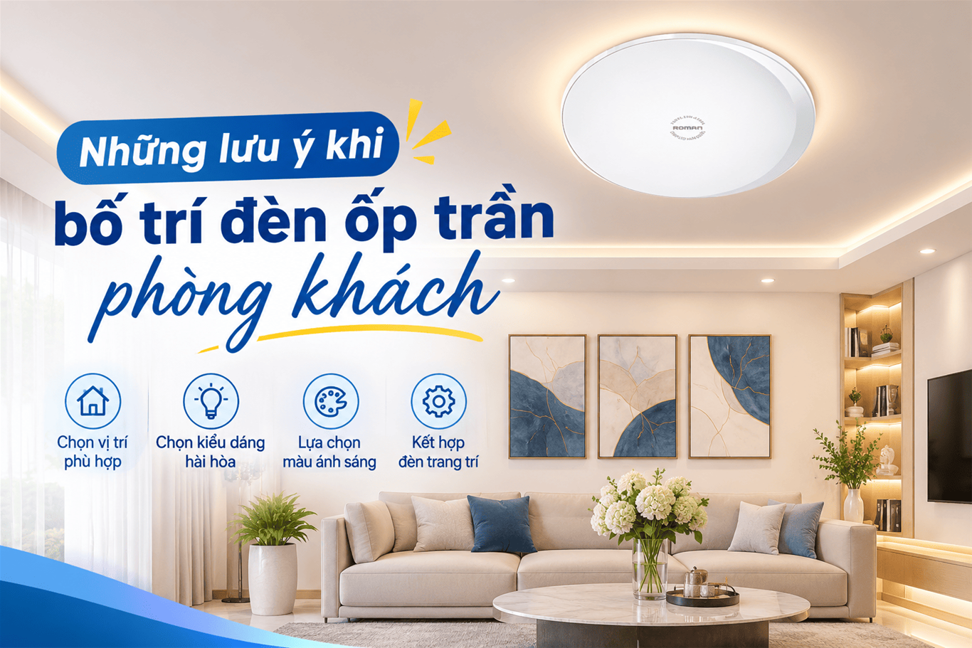 den op tran trang tri