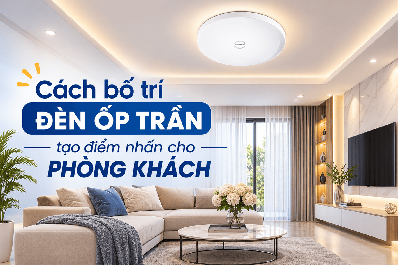 den op tran trang tri