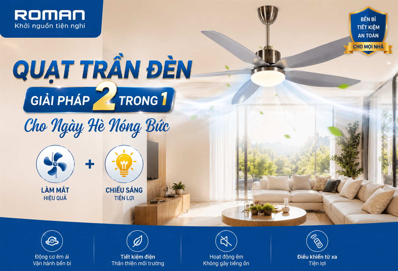 quat tran den