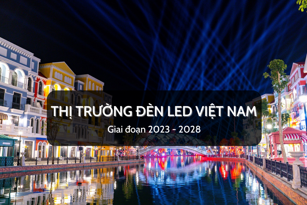 Thị trường đèn LED Việt Nam "bùng nổ" giai đoạn 2023 - 2028