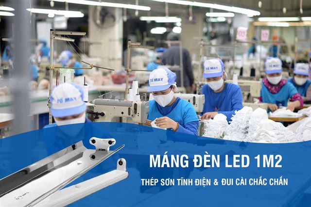 Máng đèn LED 1m2 giá bao nhiêu? Địa chỉ mua máng đèn LED giá rẻ?