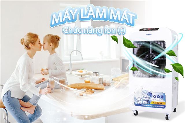Tác dụng của Ion âm trong máy làm mát không khí