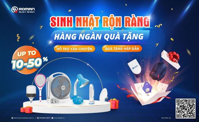 Sinh nhật rộn ràng - Hàng ngàn quà tặng - Ưu đãi dành cho khách hàng Online