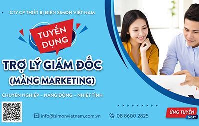[HCM] Tuyển dụng trợ lý Giám đốc (Mảng Marketing)