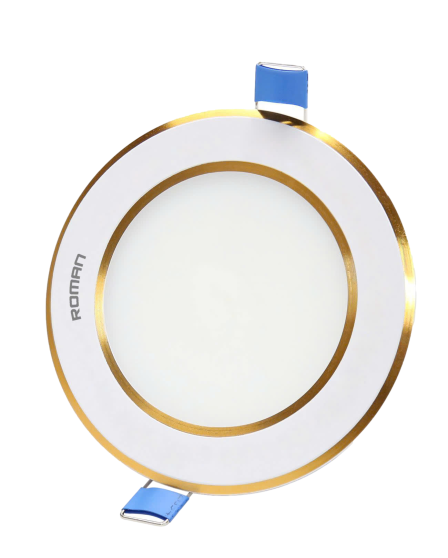 Đèn downlight siêu mỏng viền trang trí màu đơn sắc ELD2040/12W