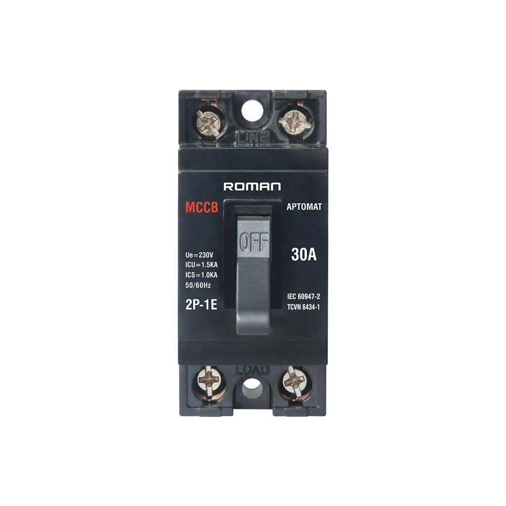 Aptomat khối 2P - 1E 