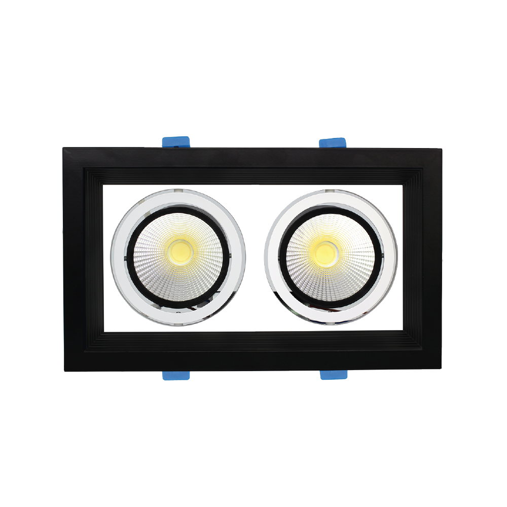 Đèn downlight đôi âm trần COB, chiếu sáng điểm - Roman.vn