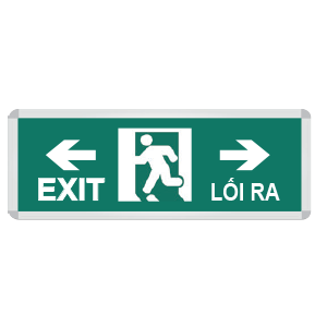 Đèn Exit 2 mặt ELK2008/2T