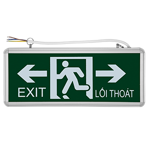 Đèn Exit 1 mặt ELK2008T
