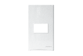 Mặt 1 lỗ viền trang trí màu trắng M301W