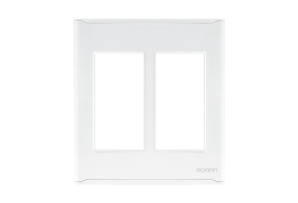 Mặt 6 lỗ viền trang trí màu trắng M306W