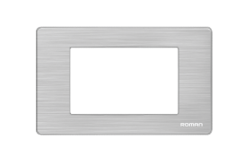 Mặt 3 lỗ ngang viền inox M6803N